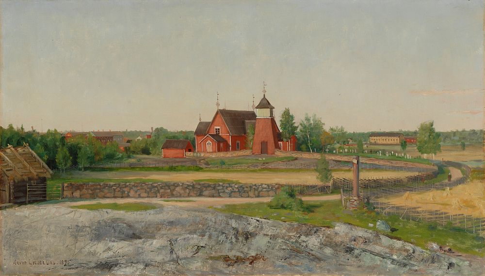 Landscape, 1895, Arvid Liljelund