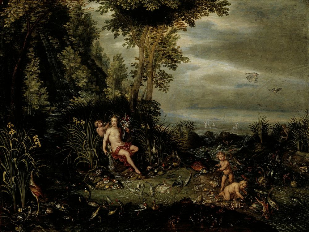 Allegory of water, Jan Brueghel I