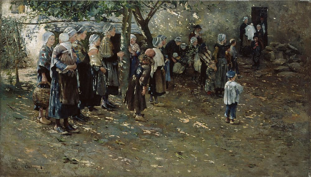 Baptism, 1886, by Allan Österlind
