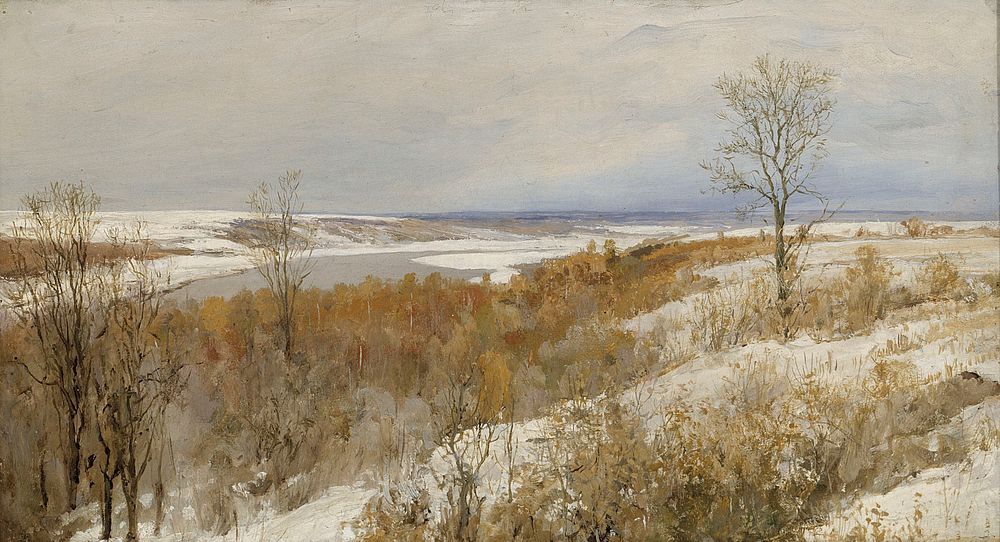 Northern landscape, 1890 - 1891, Vasili Dmitrijevit Polenov