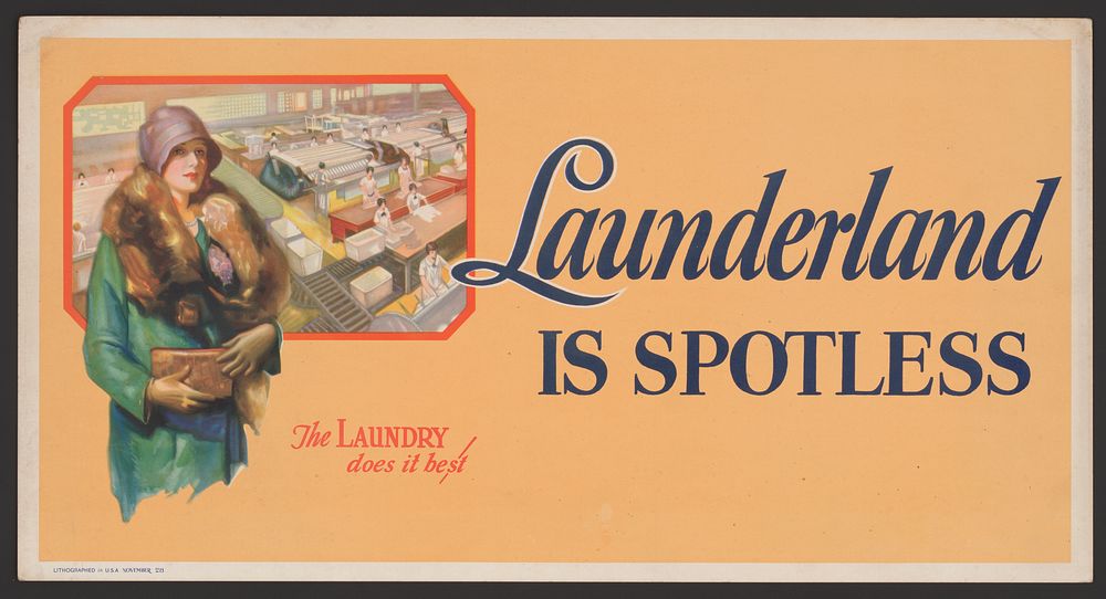 Launderland is spotless. The laundry does it best.