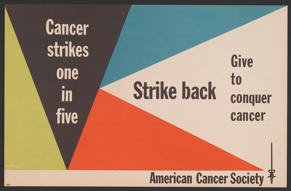 Strike back - give to conquer cancer.