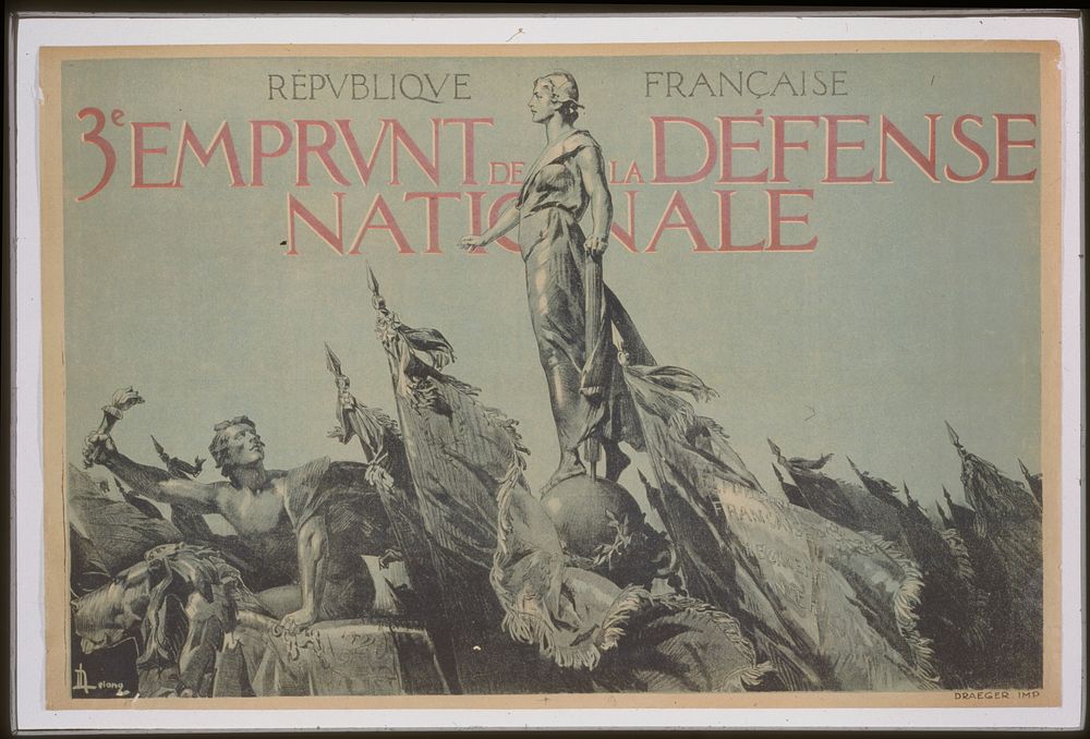 République Française. 3e Emprunt de la Défense Nationale