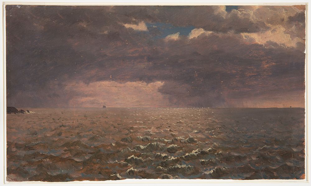 Stormy Sea, Frederic Edwin Church
