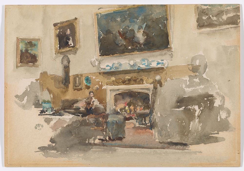 Moreby Hall, James Abbott McNeill Whistler (1834-1903)