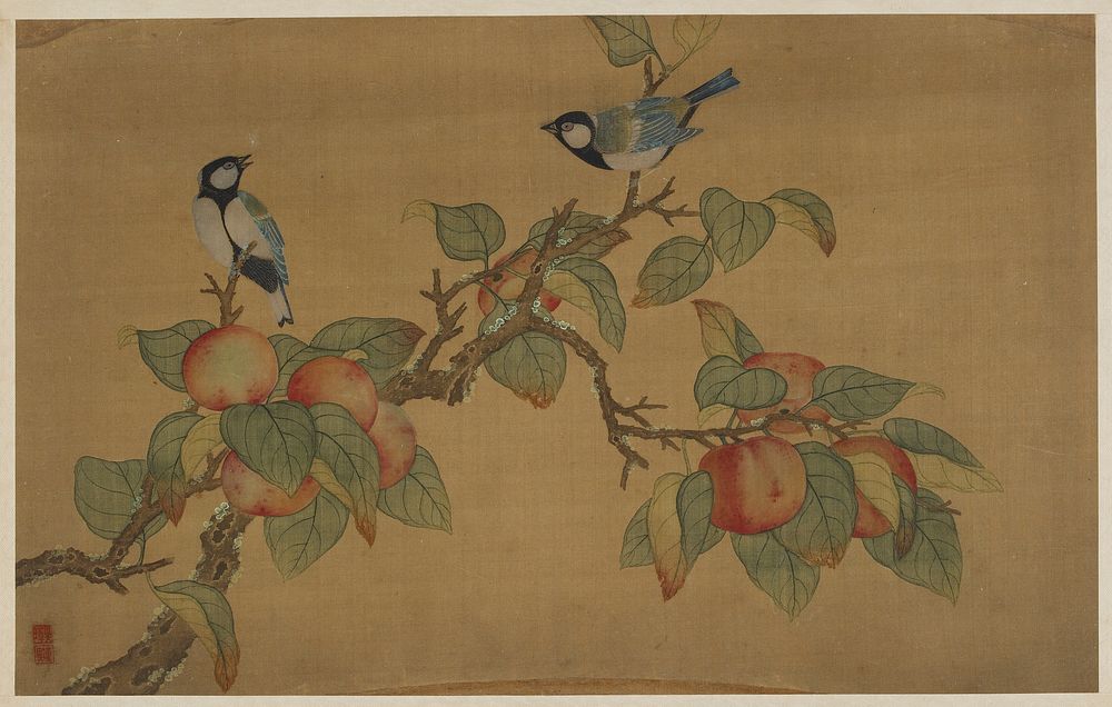 Birds and Fruit, Wu Zhang