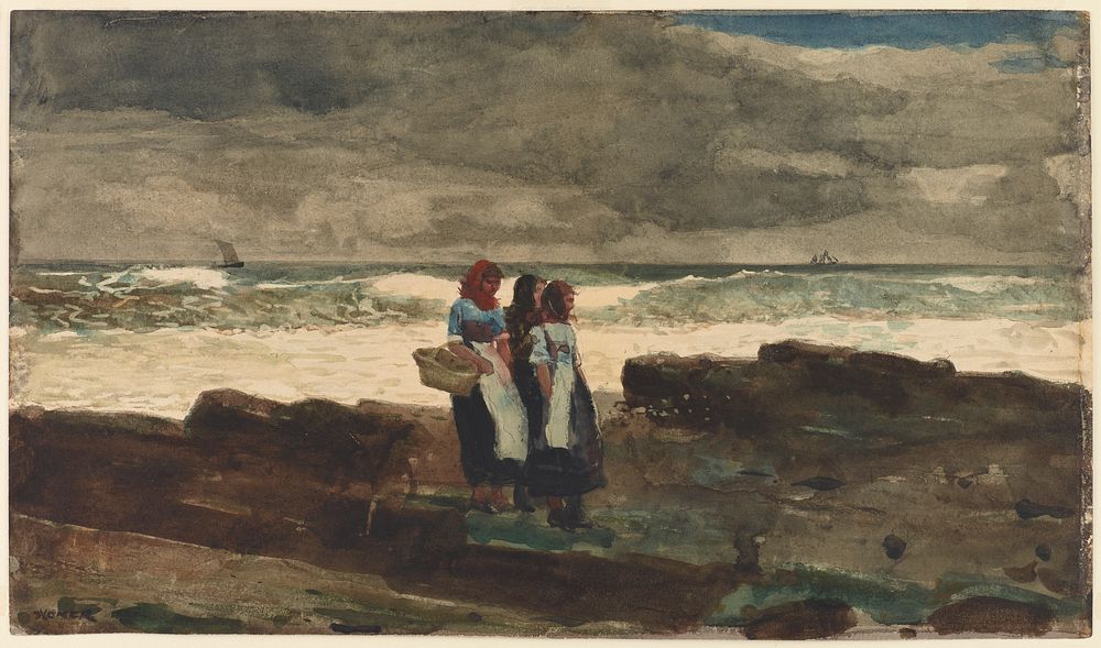 Sun and Clouds, Winslow Homer