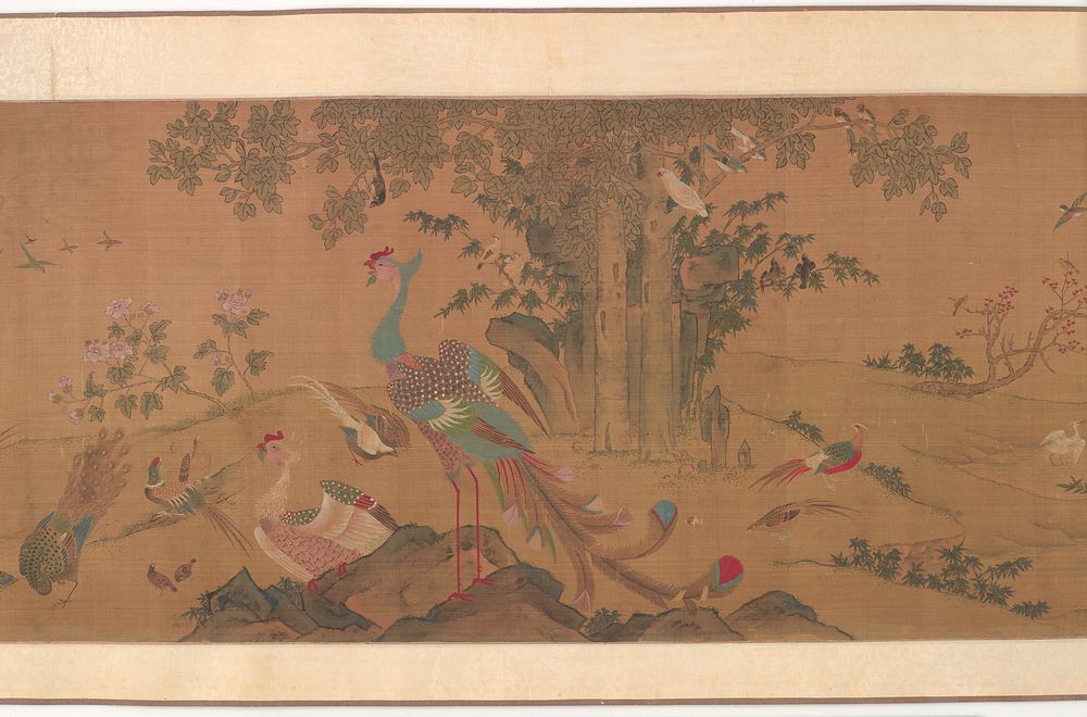 A Hundred Birds Worship the Phoenixes