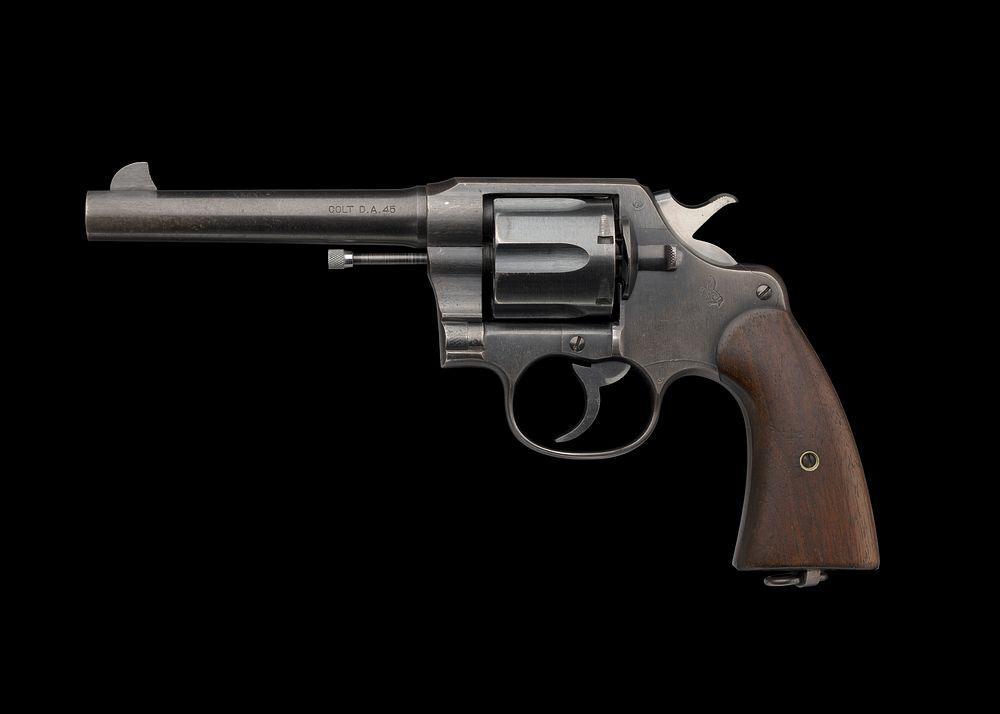 M1917 Revolver issued by US Army during WWI to Charles H. Houston