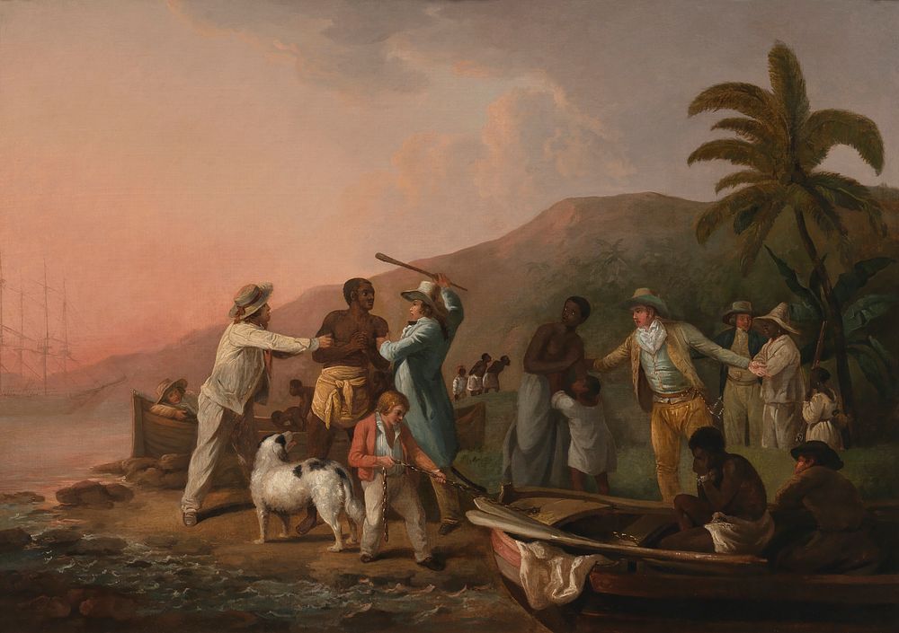 Slave Trade (Execrable Human Traffick, or The Affectionate Slaves), George Morland