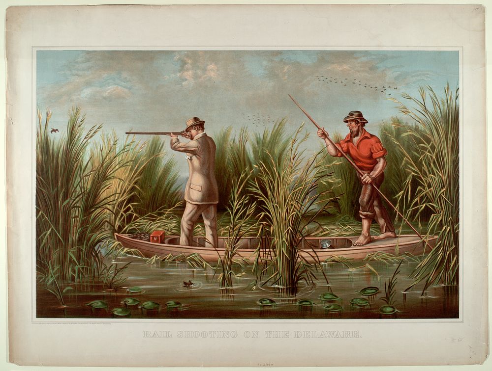 Rail Shooting on the Delaware, Smithsonian National Museum of African Art