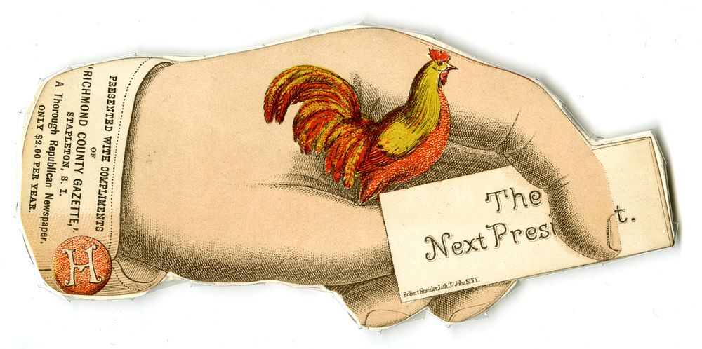 Next President Card, 1880
