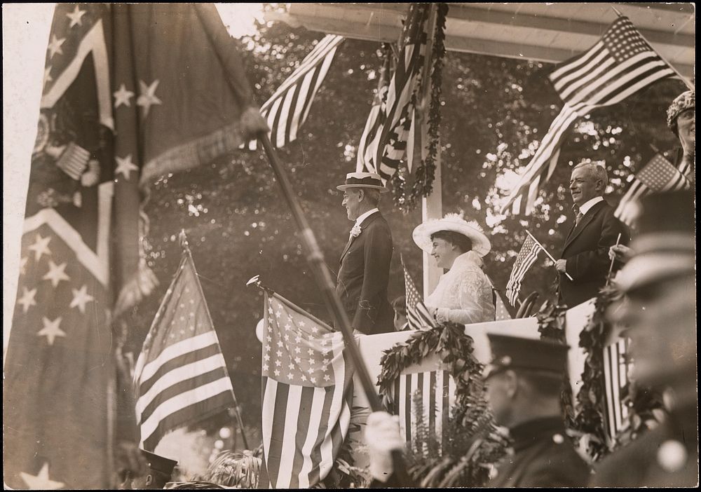 Woodrow Wilson and Edith Bolling Galt Wilson