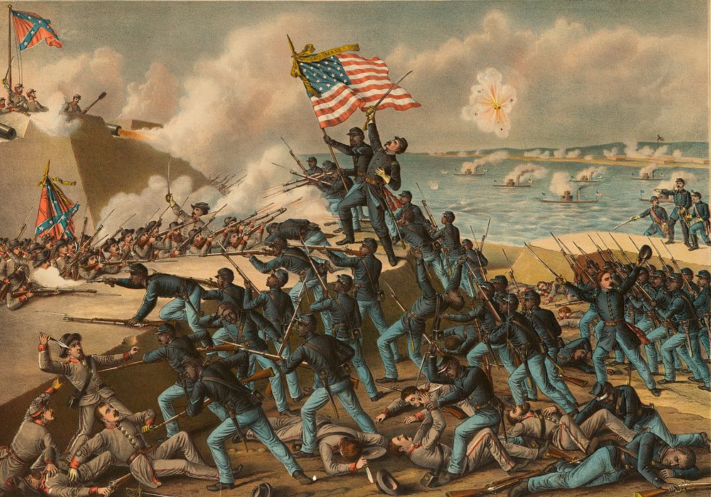 Storming Fort Wagner