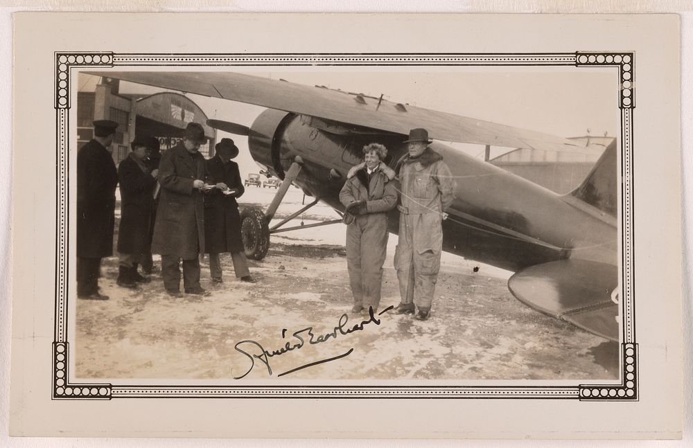 Amelia Earhart and George Putnum