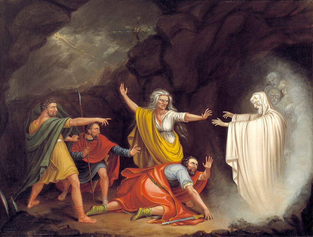 Saul and the Witch of Endor, William Sidney Mount