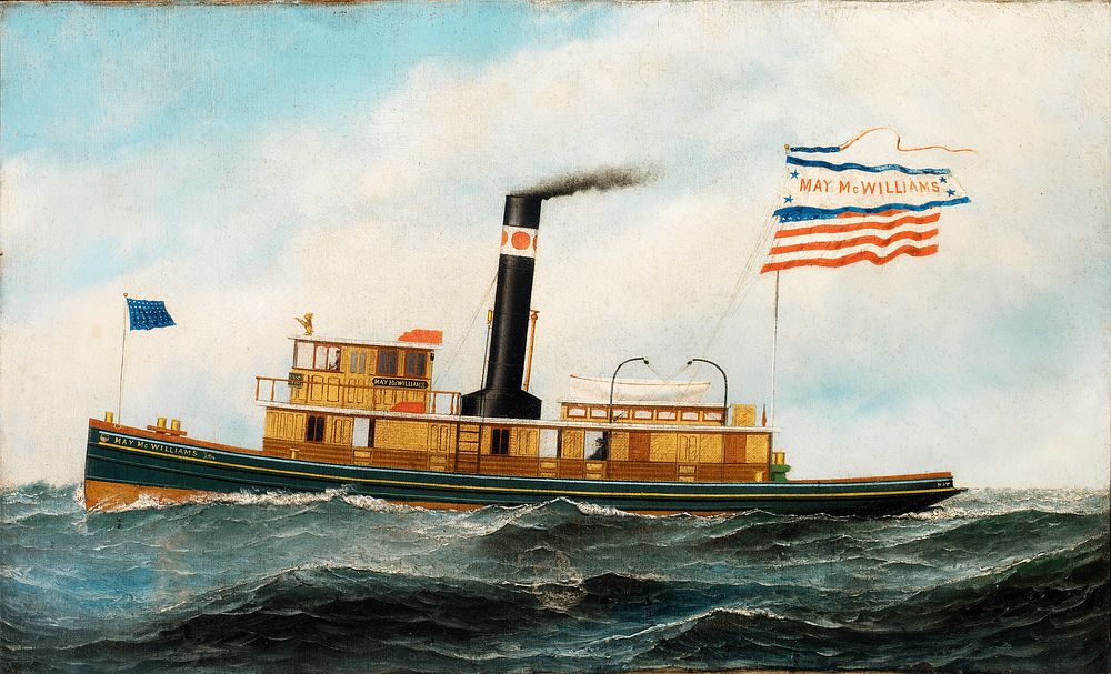 The Ocean-Going Tug "May McWilliams", Antonio Jacobsen