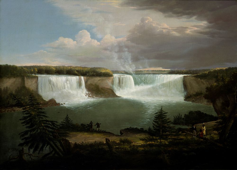 A General View of the Falls of Niagara, Alvan Fisher