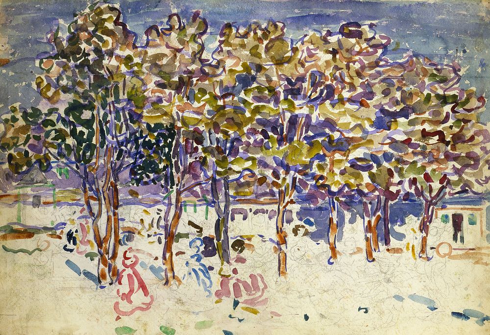 Trees, Maurice Prendergast