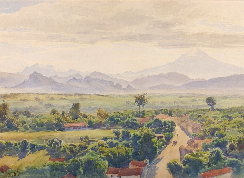 View of Cuernavaca, Henry Otto Wix
