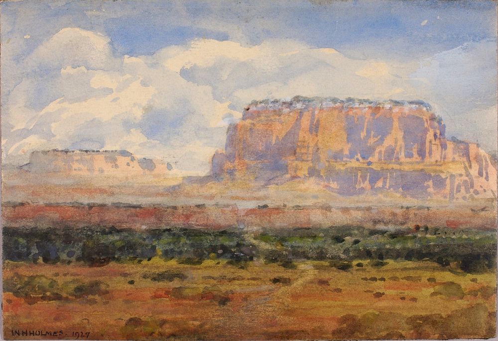The Enchanted Mesa, William Henry Holmes