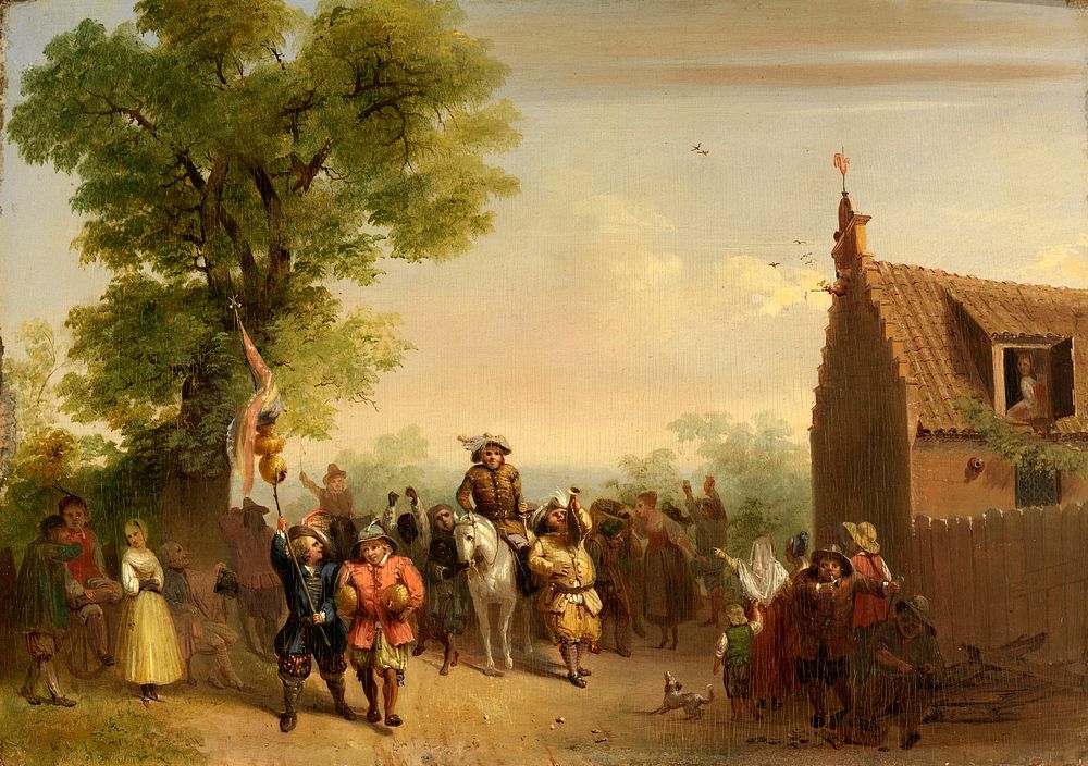 Triumph of Stoffel Brinkerhoff, on His Return from His Conquests in the East, John Gadsby Chapman