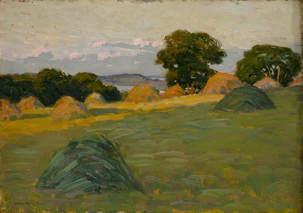 The Hill Field by Arthur Wesley Dow