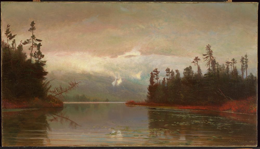 A North Woods Lake, Homer Dodge Martin