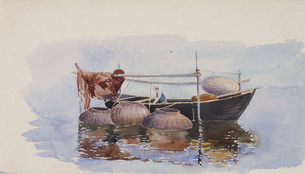 Untitled--Fishing Boat, George Elbert Burr