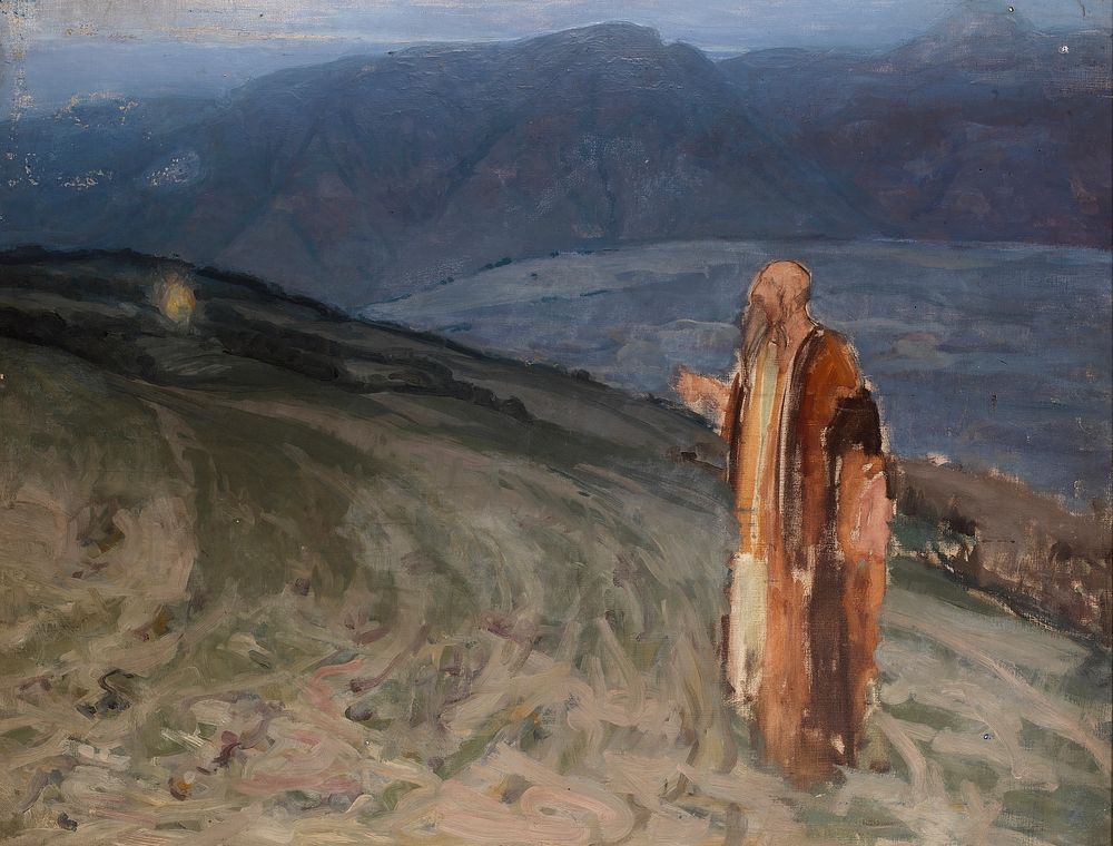 Study for Moses and the Burning Bush, Henry Ossawa Tanner