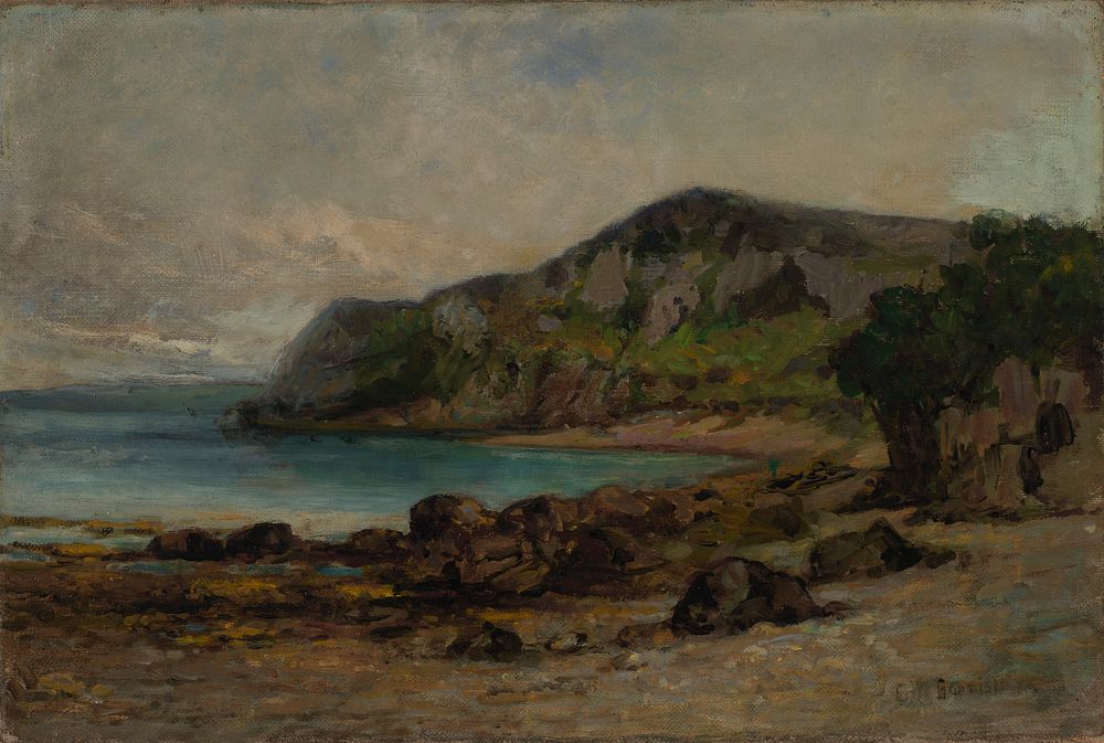 Rocks at Newport, Edward Mitchell Bannister