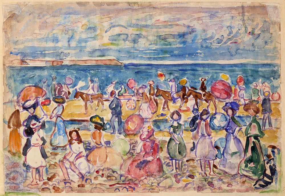 Holiday in New England, Maurice Prendergast