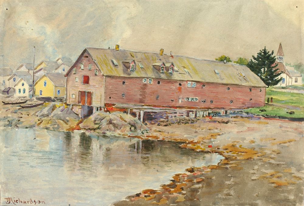 The Old Warehouse, Sitka, Theodore J. Richardson