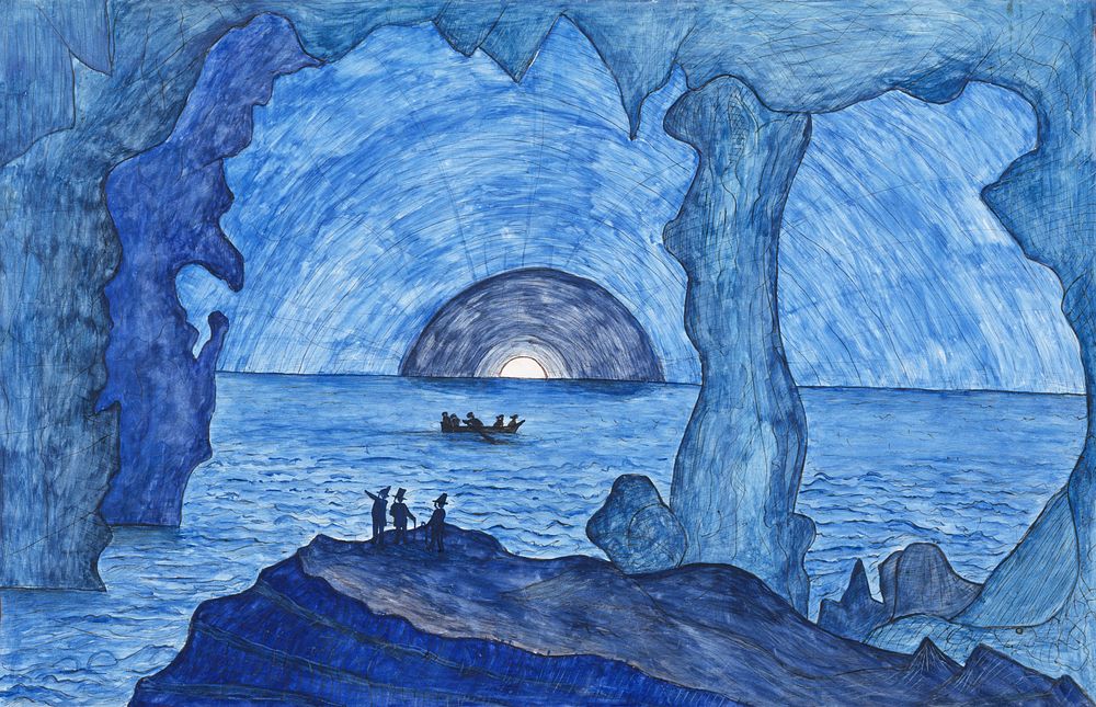 The Blue Grotto, Lawrence W. Ladd