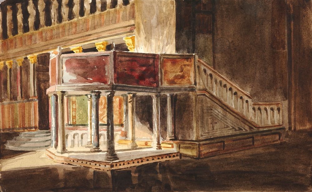 St. Marks Altar, Venice, Miner Kilbourne Kellogg