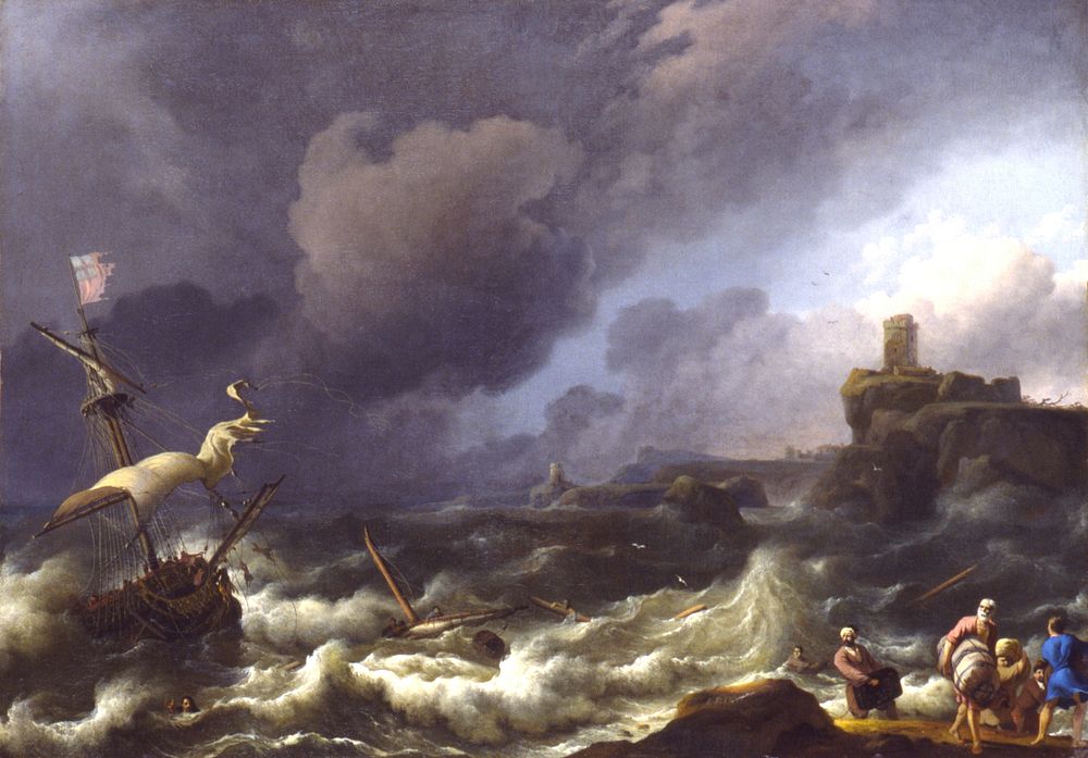 The Storm, Ludolf Backhuysen