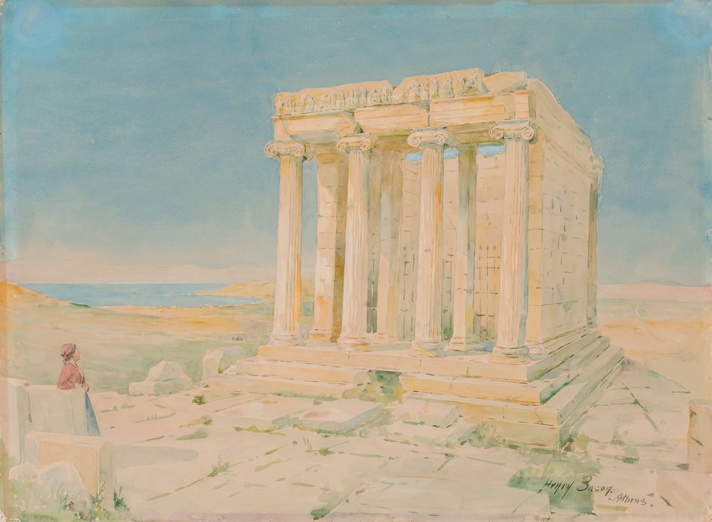 Temple of Nike Apteros, Henry Bacon