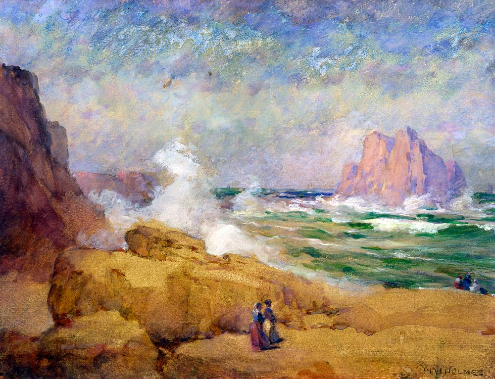 On the Coast of California, William Henry Holmes