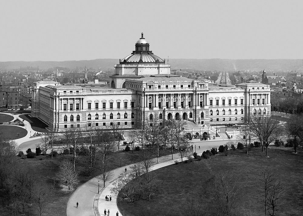 Library of Congress, Thomas Jefferson Building, Washington, D.C.