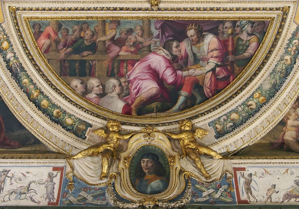 Lorenzo di Magnifico visits king Ferdinand of Aragon in Naples