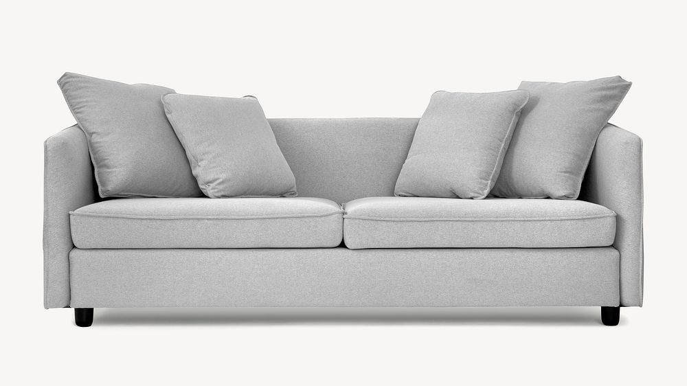Sofa mockup psd in classic style