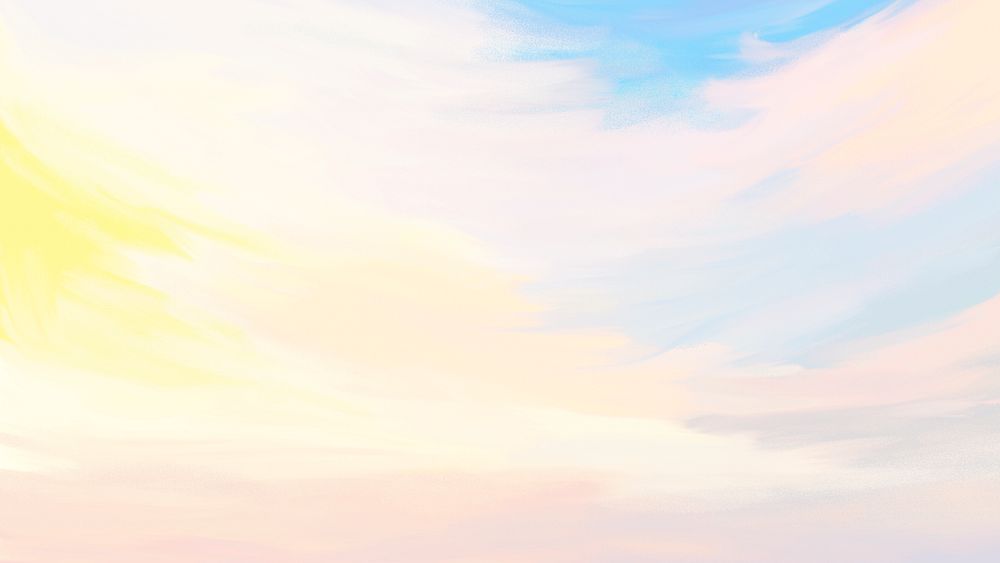 Aesthetic sky desktop wallpaper, beautiful gradient background