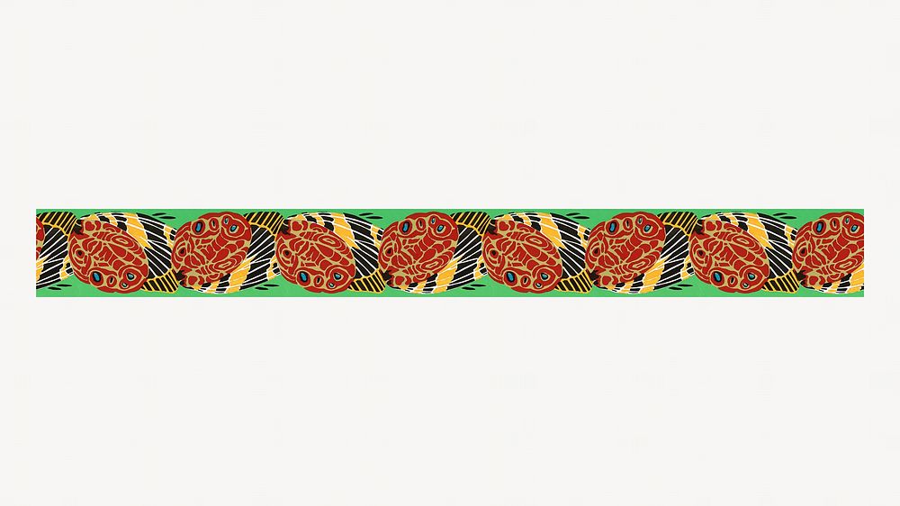 E.A. Séguy's botanical divider, vintage patterned design.  Remixed by rawpixel.