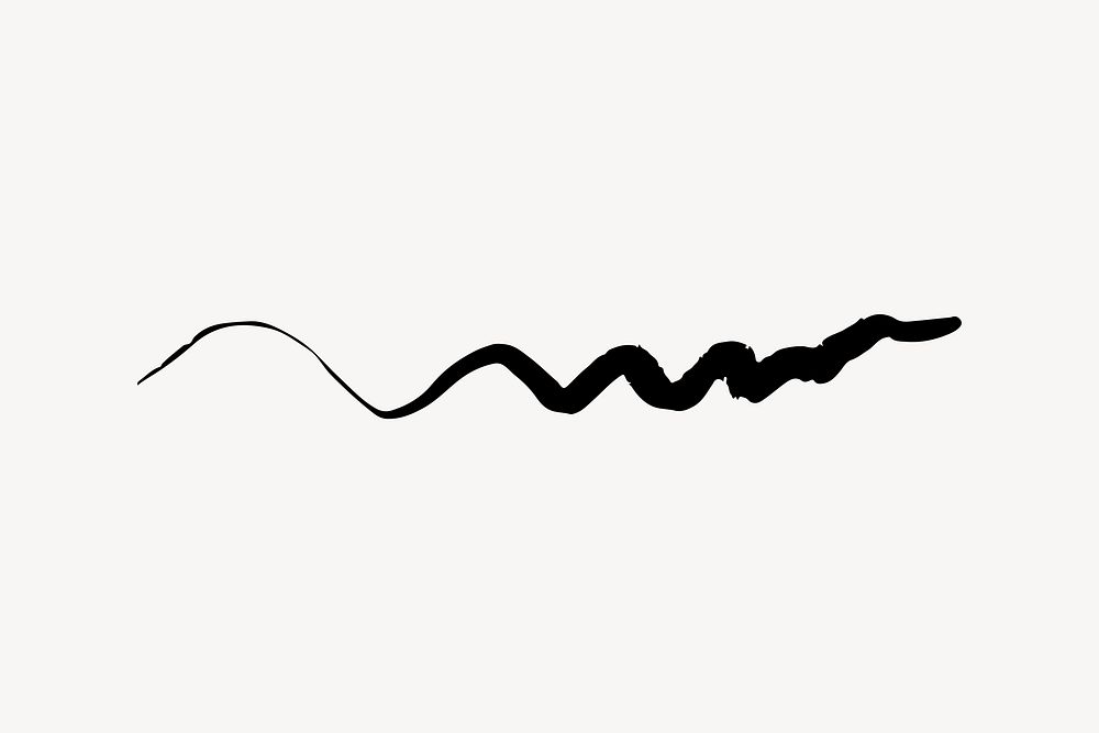 Scribble line doodle clipart vector