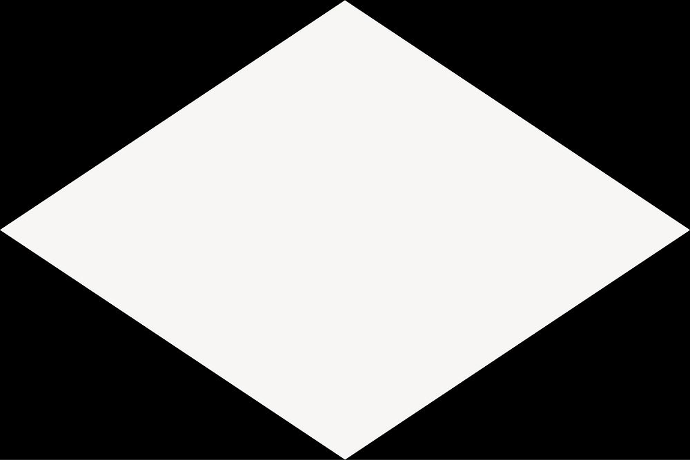 Rhombus square frame, geometric design