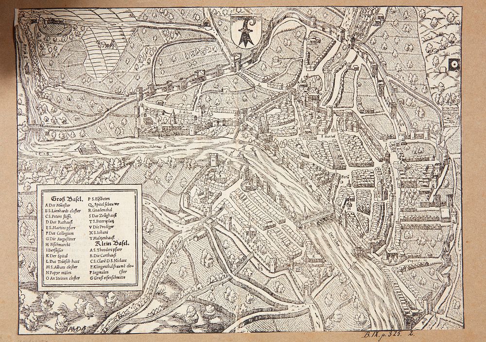 Map of Basel