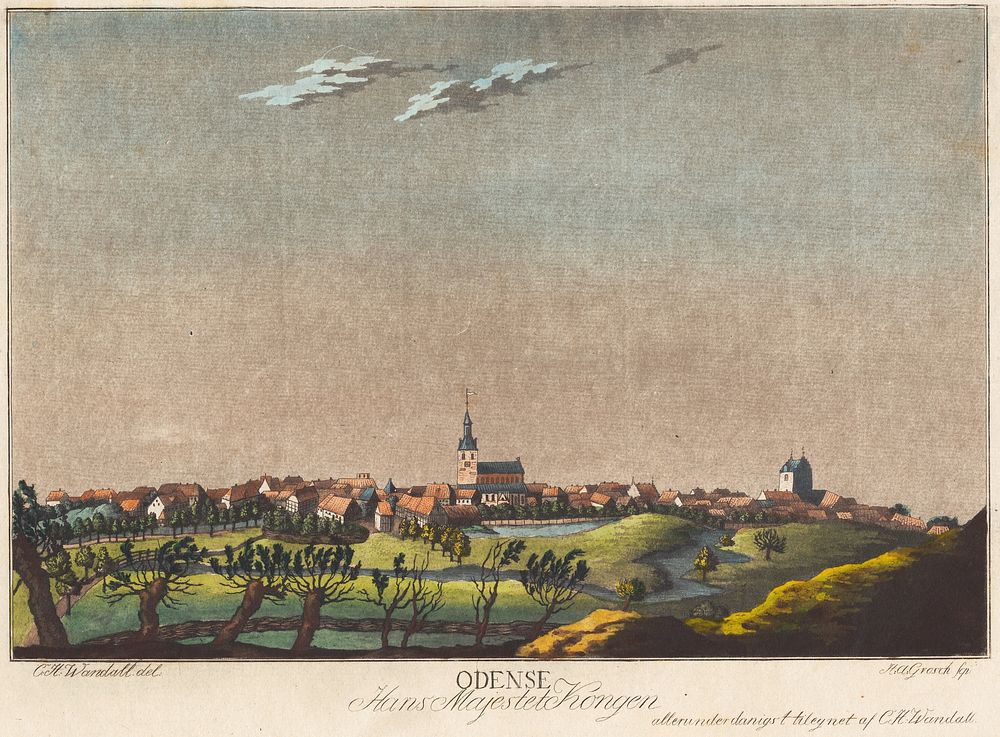 Odense by Heinrich Grosch