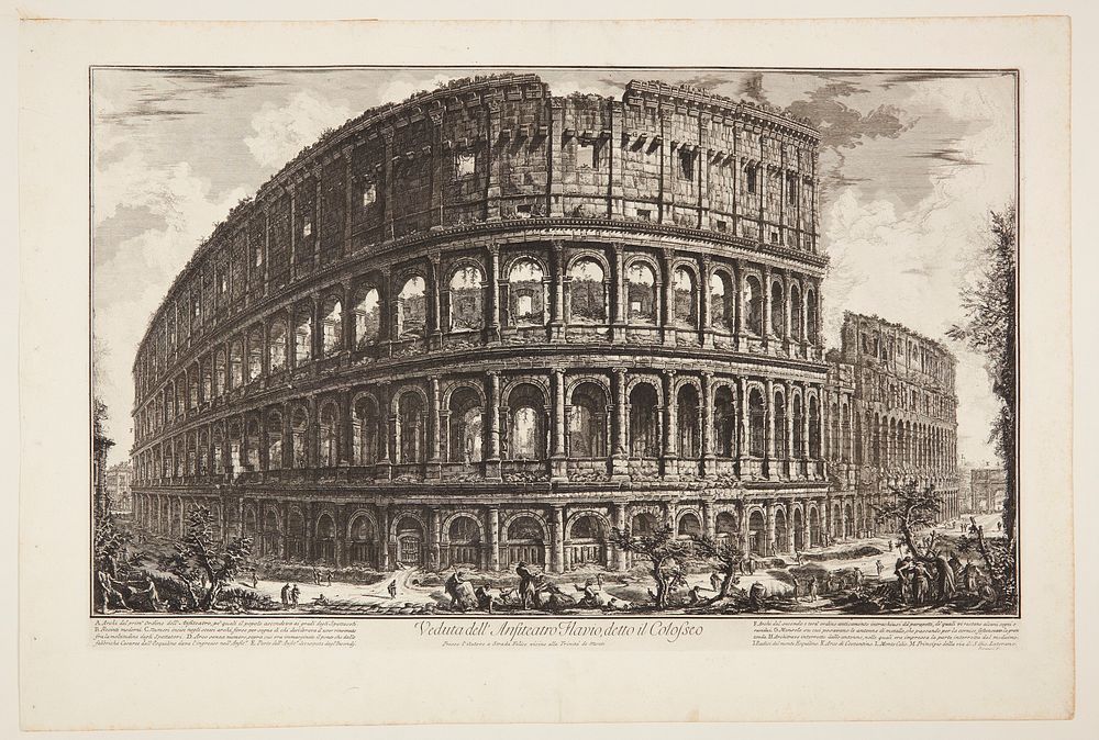 Colosseum by Giovanni Battista Piranesi