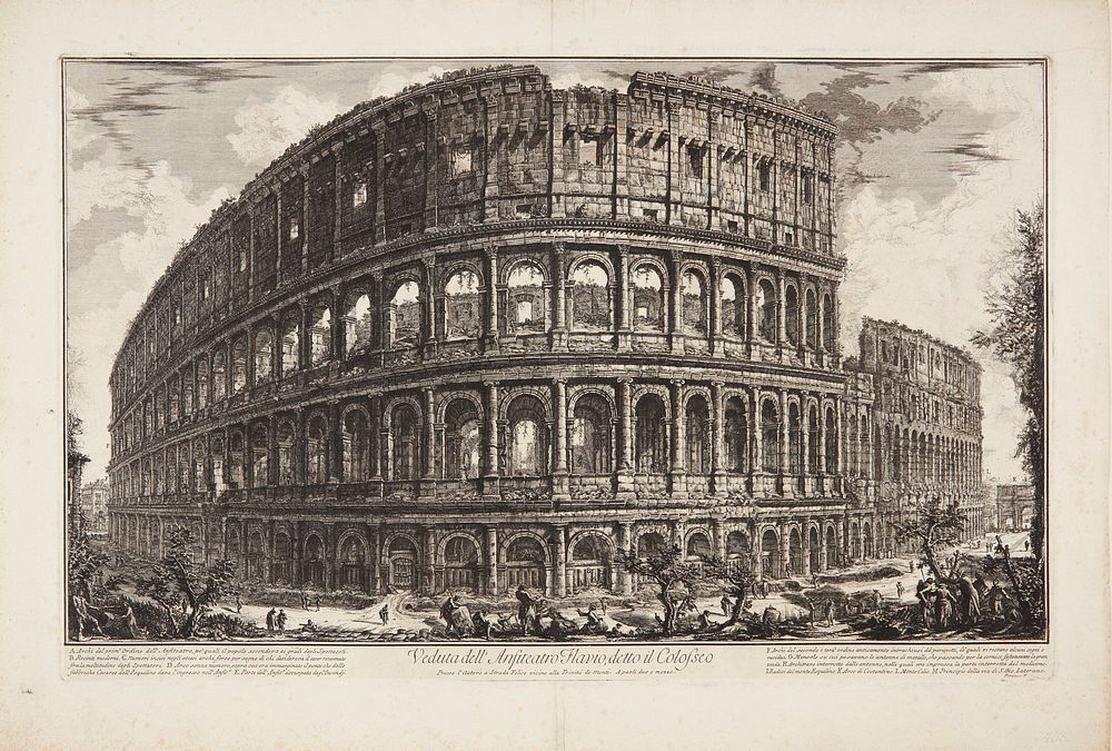 Colosseum by Giovanni Battista Piranesi