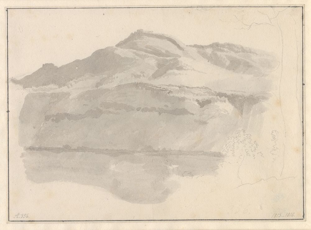 View of Lake Albano by C.W. Eckersberg
